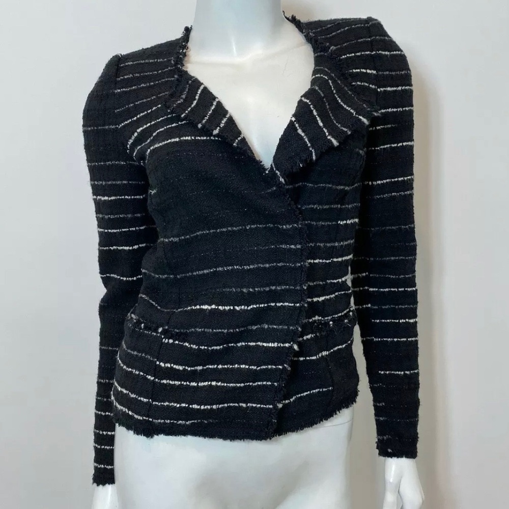 Isabel Marant Cotton blend Bouclé Fitted  Blazer 38 - Picture 9 of 9